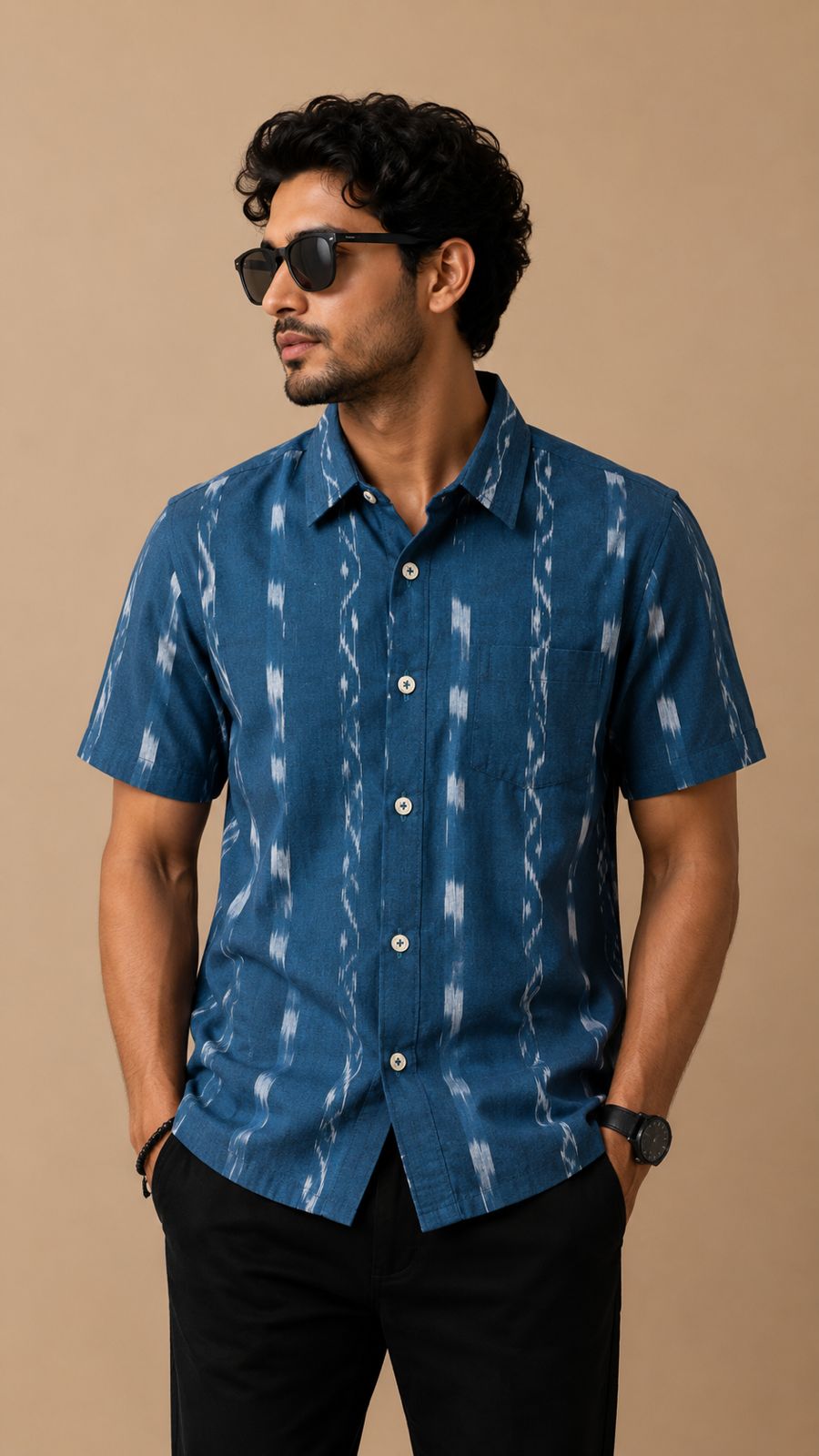 Sambalpuri Half Shirt