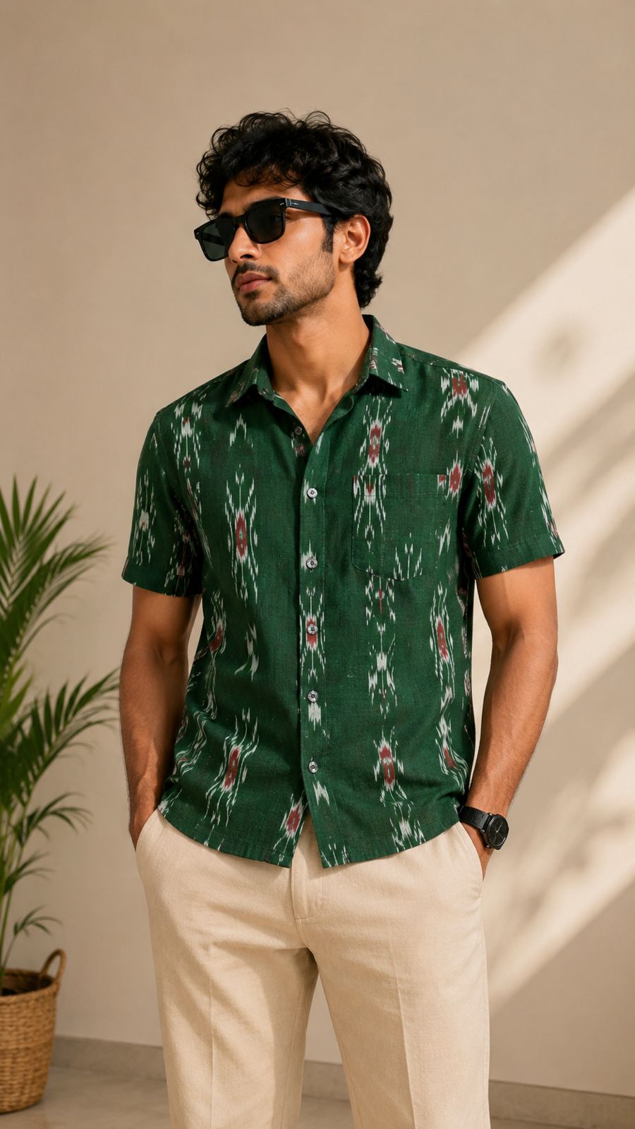 Sambalpuri Half Shirt