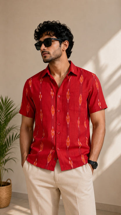 Sambalpuri Half Shirt