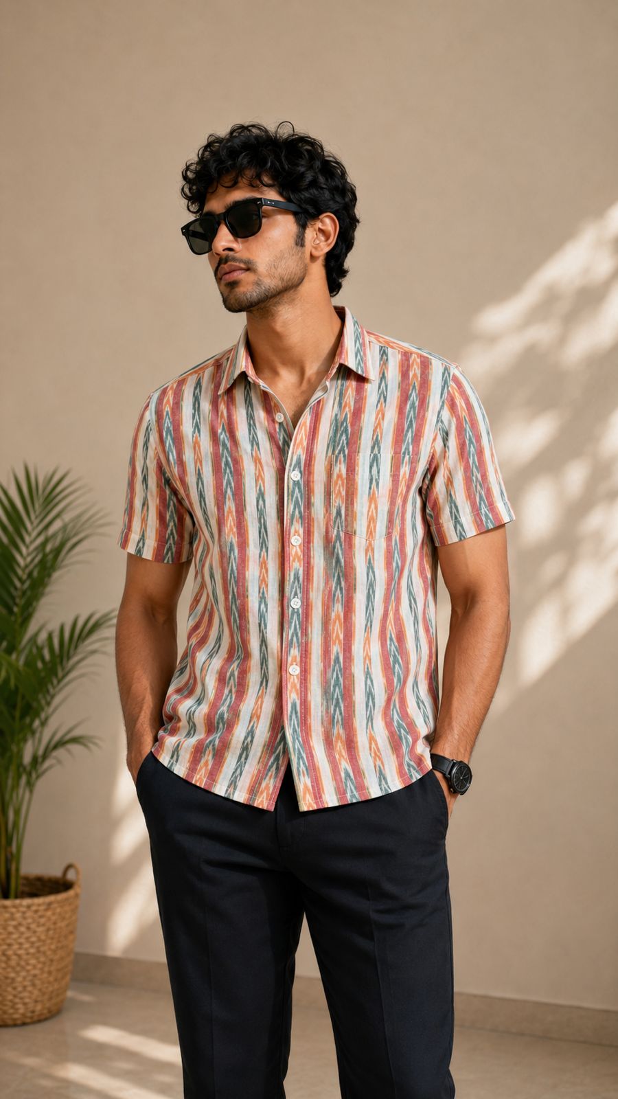 Sambalpuri Half Shirt