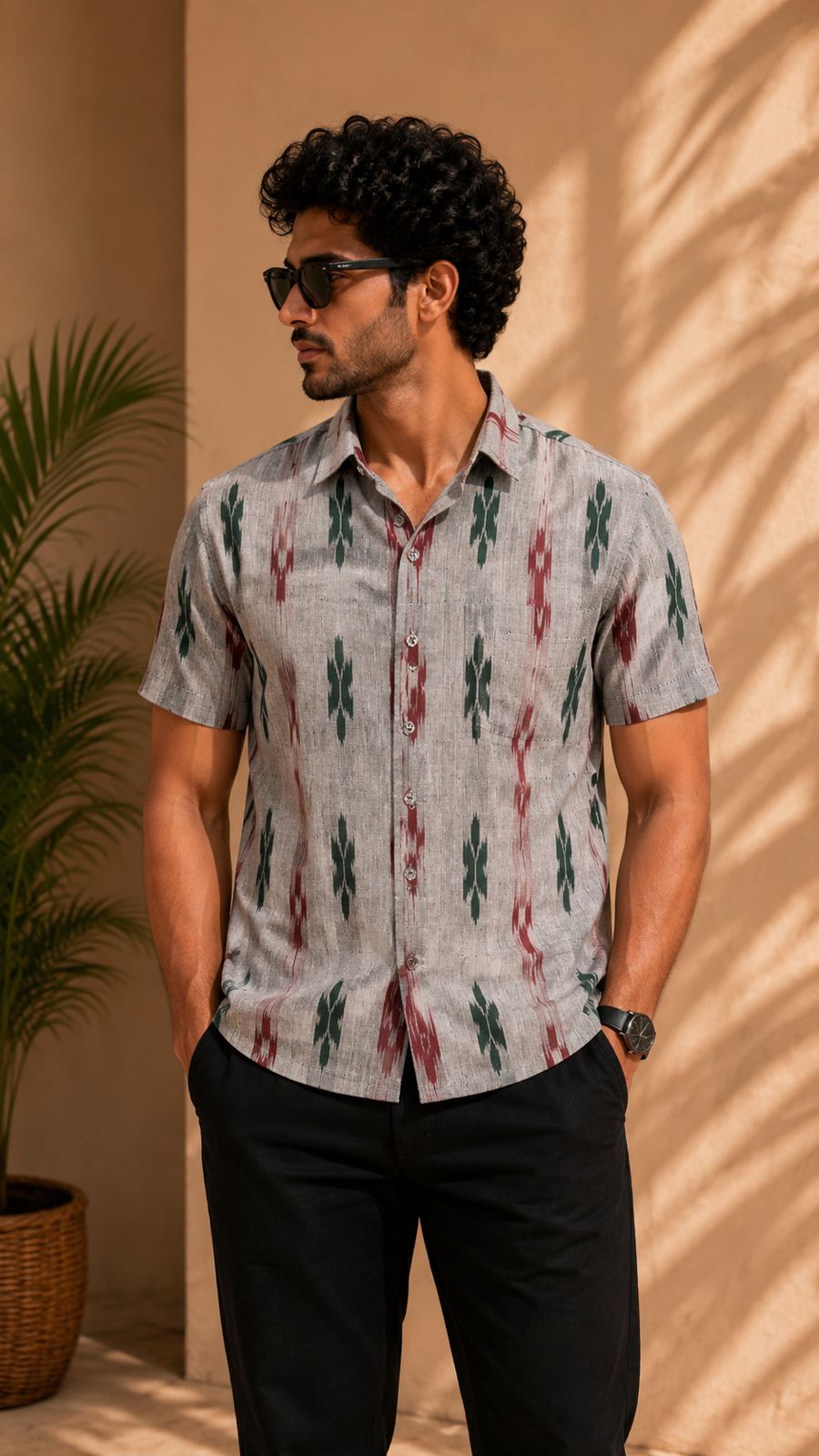Sambalpuri Half Shirt