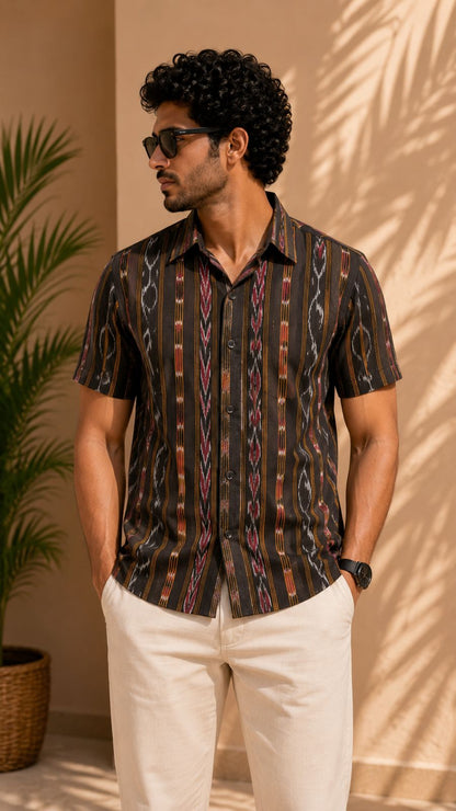 Sambalpuri Half Shirt
