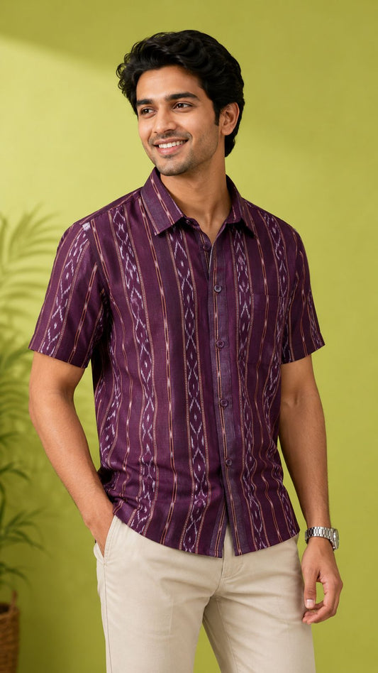 Sambalpuri Half Shirt