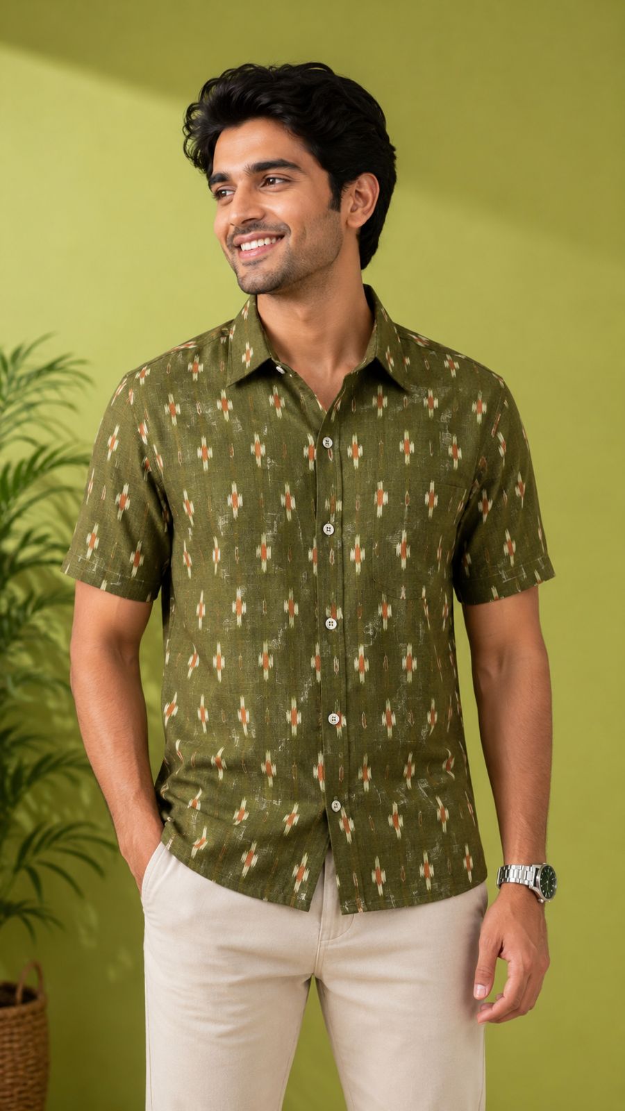 Sambalpuri Half Shirt