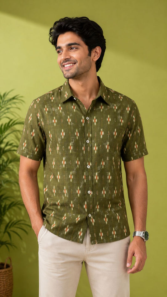 Sambalpuri Half Shirt