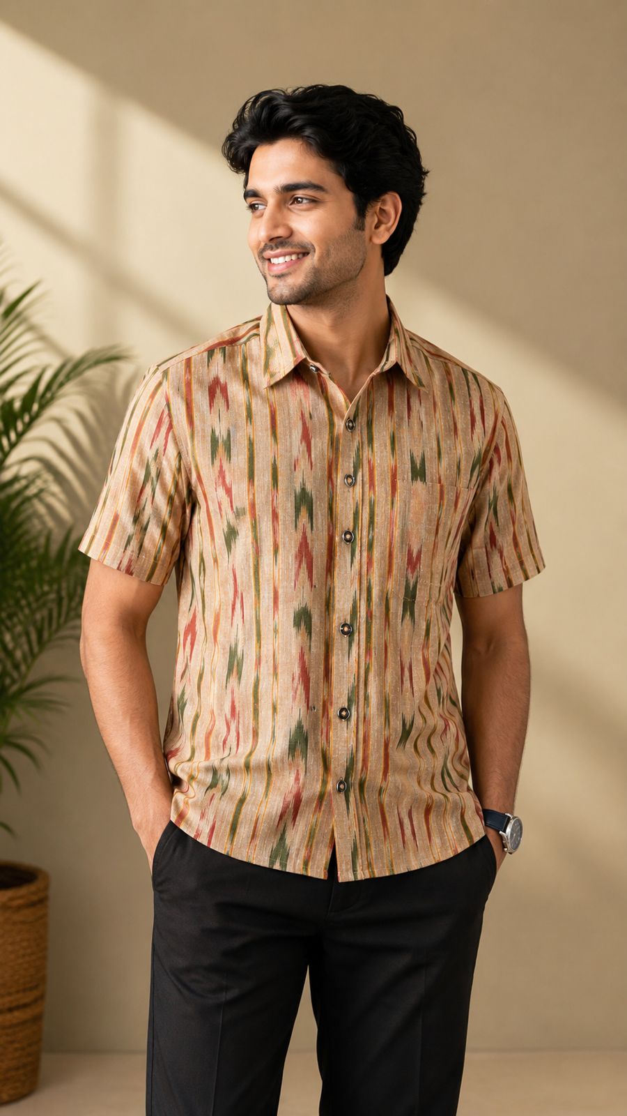 Sambalpuri Half Shirt