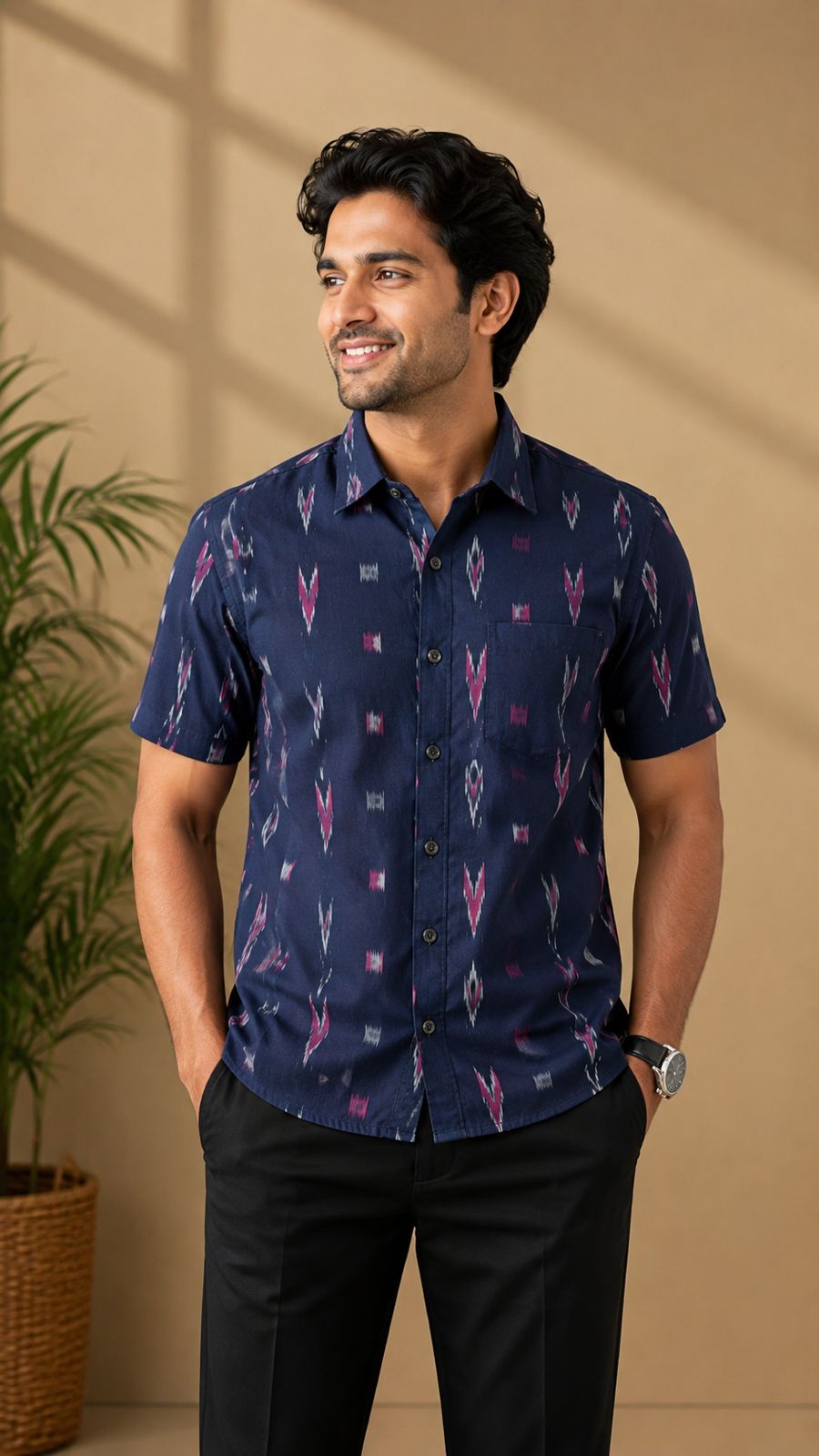 Sambalpuri Half Shirt