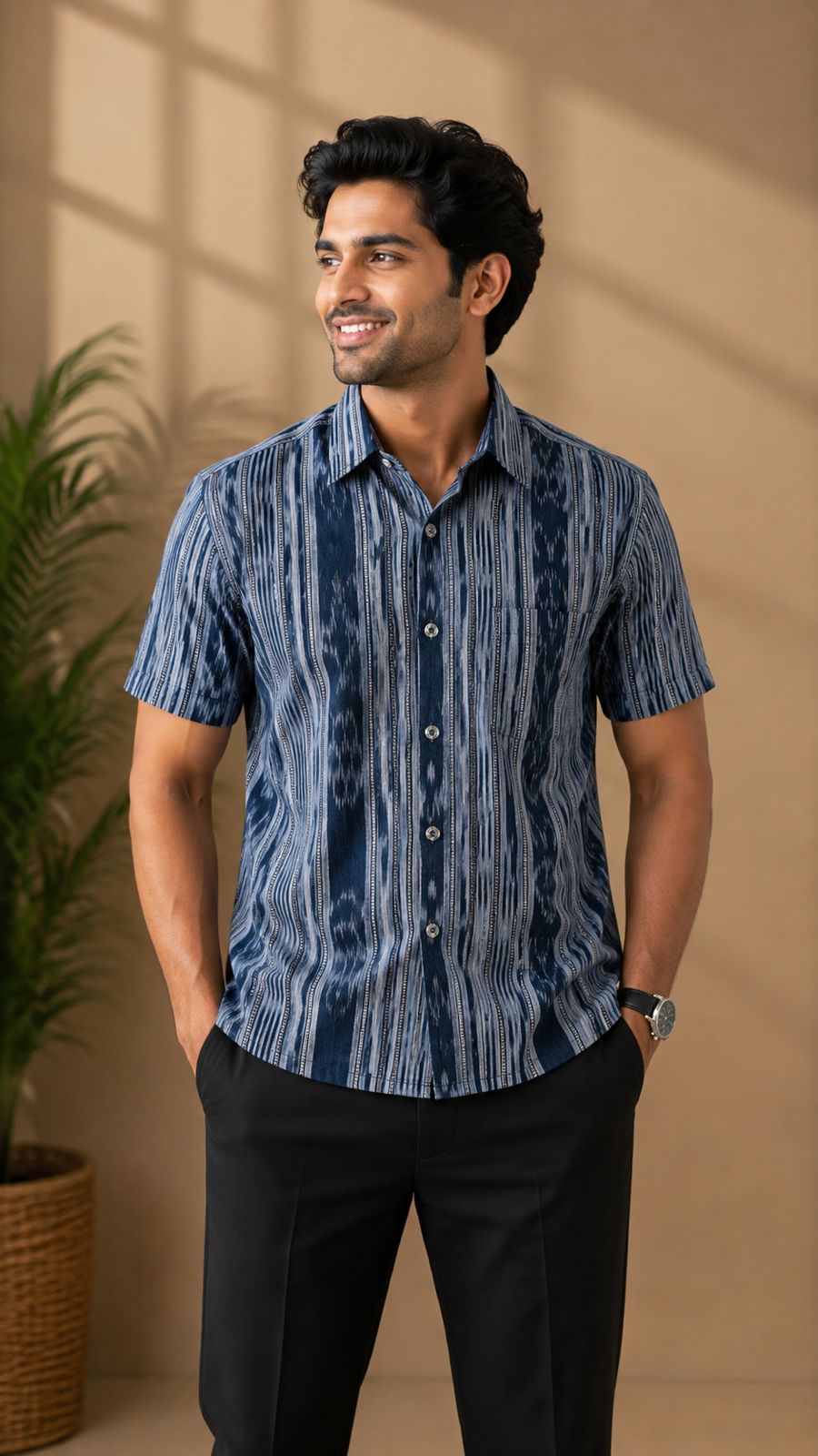 Sambalpuri Half Shirt
