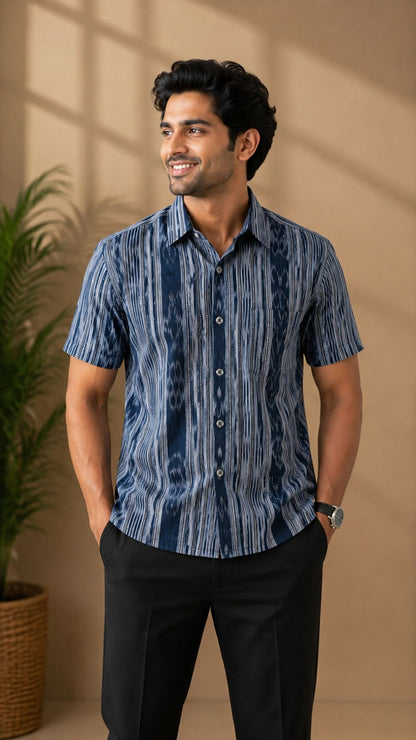 Sambalpuri Half Shirt