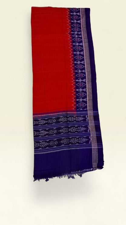 Conch Checked- Royal Sambalpuri hand woven cotton IKAT