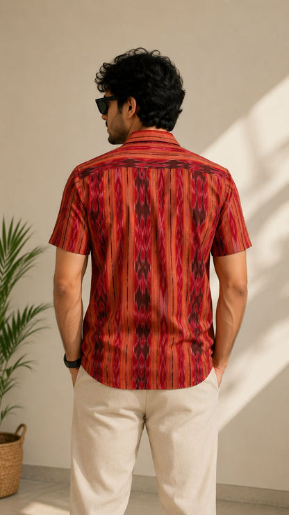 Sambalpuri Half Shirt