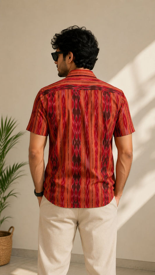 Sambalpuri Half Shirt